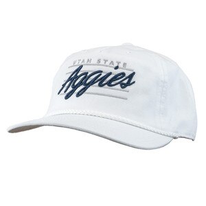 Utah State Aggies Corded Snapback Cap white